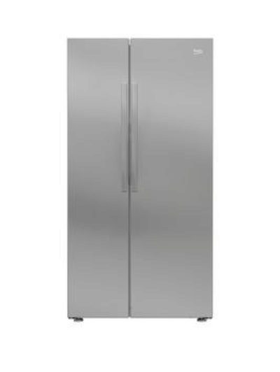 Beko Ras121L American-Style Fridge Freezer With Neofrost Cooling Technology - Silver